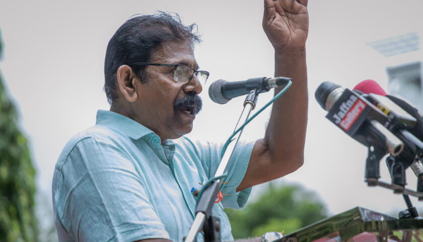 வடக்கு - கிழக்கைப் பிரித்தமைக்காகத் தமிழ் மக்களிடம் மன்னிப்பைக் கோருமா? - பொ. ஐங்கரநேசன் கேள்வி