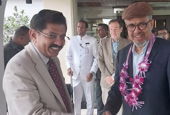 உலக சுகாதார ஸ்தாபனத்தின் பணிப்பாளர் நாயகம் டெட்ரோஸ் அதானோம் கெப்ரேயஸ்